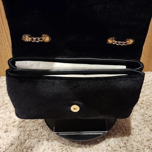 NWT Steve Madden velvet shoulder bag - Picture 12 of 15